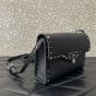 Valentino SMALL ROCKSTUD GRAINY CALFSKIN CROSSBODY BAG