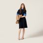 MIU MIU Cotton piqué dress