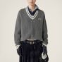 MIU MIU Wool and cashmere V-neck sweater