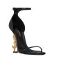YSL OPYUM Sandals in patent leather
