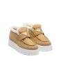 Prada Suede loafer booties