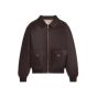 Celine loose aviator blouson jacket in soft lambskin