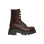 CELINE TRIOMPHE RANGERS MID LACE-UP BOOT in CALFSKIN