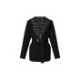 LV Belted Short Wrap Pea Coat