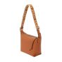 LOEWE Small Cubi crossbody bag in supple smooth calfskin and jacquard