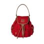 MIU MIU Canvas and leather backpack