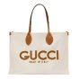Large tote bag with Gucci print