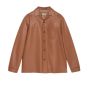 Gucci GG embossed leather shirt