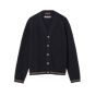 Gucci Ajour cotton knit cardigan with Web