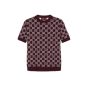 Gucci Reversible GG wool jacquard top