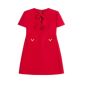 Valentino CREPE COUTURE SHORT DRESS