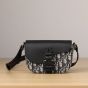 Dior Mini Saddle Messenger Bag with Flap