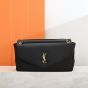 YSL Calypso large in grained lambskin