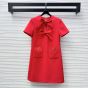 Valentino CREPE COUTURE SHORT DRESS