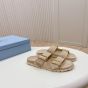 Prada Suede strap slides