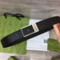 Gucci GG belt with rectangular buckle