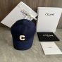 Celine initial baseball cap in cotton