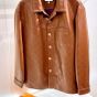 Gucci GG embossed leather shirt