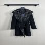 LV Belted Short Wrap Pea Coat