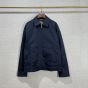 Gucci Wool acetate zip jacket with embroidery