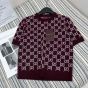 Gucci Reversible GG wool jacquard top