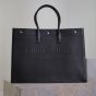 YSL RIVE GAUCHE large tote bag in smooth leather