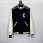 Celine classic teddy jacket in textured wool