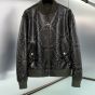 LV Graphic Leather Bomber