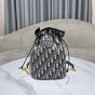 Dior 30 Montaigne Mini Bucket Bag with Drawstring