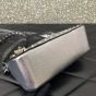 Valentino SMALL ROCKSTUD GRAINY METALLIC CALFSKIN CROSSBODY BAG