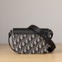 Dior Mini Saddle Messenger Bag with Flap