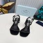 Prada Satin high-heeled sandals