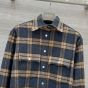 Prada Checked wool twill shirt