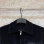 Prada Velvet denim blouson jacket