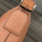 LOEWE Small Cubi crossbody bag in supple smooth calfskin and jacquard