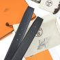 Hermès H Noue belt buckle & Reversible leather strap 38 mm