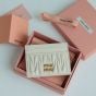 MIU MIU Matelassé nappa leather card holder
