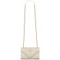 YSL ENVELOPE SMALL IN QUILTED GRAIN DE POUDRE EMBOSSED LEATHER