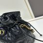 Dior Miss Caro Mini Bucket Bag with Drawstring