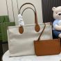 Large tote bag with Gucci print