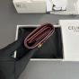 Celine SMALL FLAP WALLET TRIOMPHE IN SHINY CALFSKIN