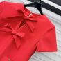Valentino CREPE COUTURE SHORT DRESS