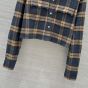 Prada Checked wool twill shirt