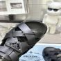 Prada Crisscross rubber sandals