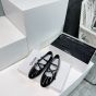 LES BALLERINES CELINE CRISS-CROSS BABIES BALLERINA in PATENT CALFSKIN