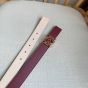 LOEWE Reversible Anagram belt in smooth calfskin