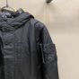 Prada Technical fabric down jacket with hood