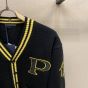 Prada Wool and cashmere cardigan with patches
