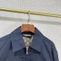 Gucci Wool acetate zip jacket with embroidery