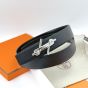 Hermès H Noue belt buckle & Reversible leather strap 38 mm